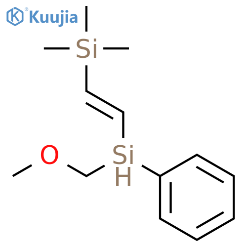 Silane, [2-(methoxymethylphenylsilyl)ethenyl]trimethyl- structure