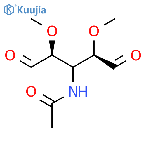 RIBO-PENTODIALDOSE, 3-(ACETYLAMINO)-3-DEOXY-2,4-DI-O-METHYL- structure