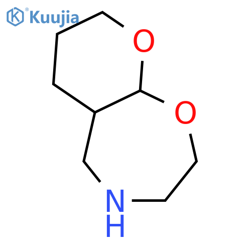 6H-Pyrano[3,2-f]-1,4-oxazepine, octahydro-, cis- structure