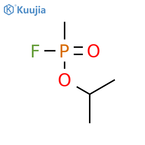 Phosphonofluoridic acid, methyl-, 1-methylethyl ester, (S)- structure