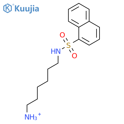 N-(6-Aminohexyl)-1-naphthalenesulfonamide Hydrochloride structure