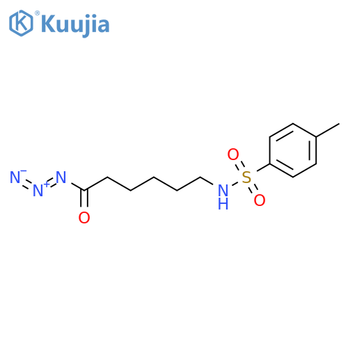 Hexanoyl azide, 6-[[(4-methylphenyl)sulfonyl]amino]- structure
