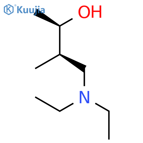 2-Butanol, 4-(diethylamino)-3-methyl-, (R*,R*)- structure