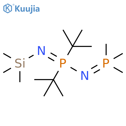 Phosphinimidic amide,P,P-bis(1,1-dimethylethyl)-N-(trimethylphosphoranylidene)-N'-(trimethylsilyl)- structure