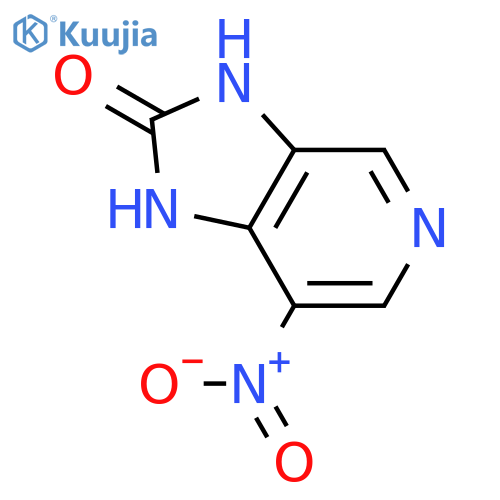 7-Nitro-1H-imidazo4,5-cpyridin-2(3H)-one structure