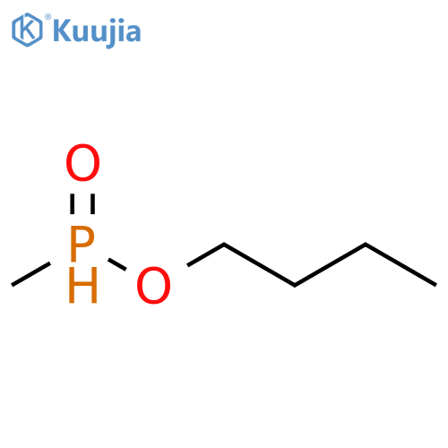 Phosphinic acid, methyl-, butyl ester structure
