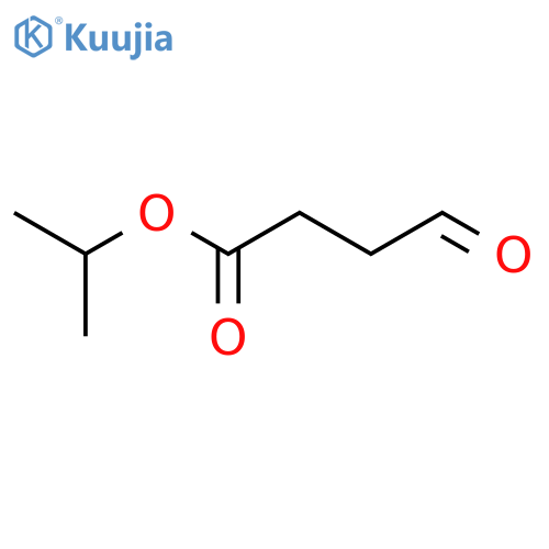 Butanoic acid, 4-oxo-, 1-methylethyl ester structure