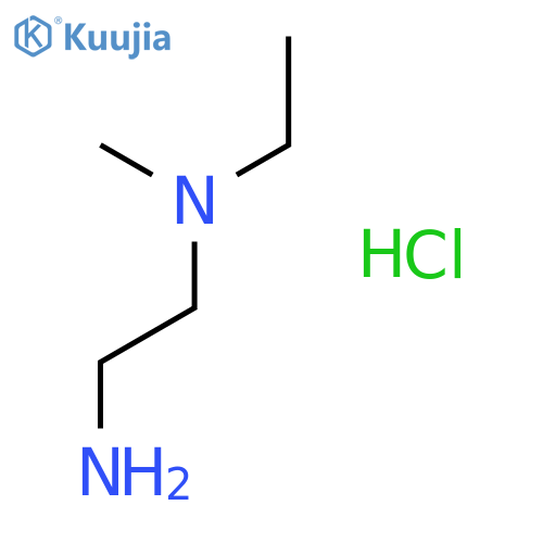 1,2-Ethanediamine, N-ethyl-N-methyl-, hydrochloride structure