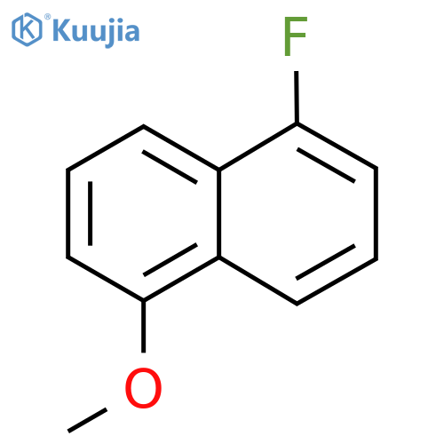 Naphthalene, 1-fluoro-5-methoxy- structure