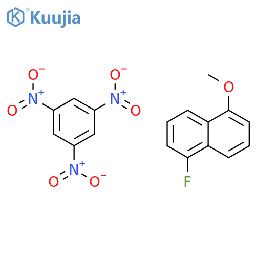 Naphthalene, 1-fluoro-5-methoxy-, compd. with 1,3,5-trinitrobenzene(1:1) structure