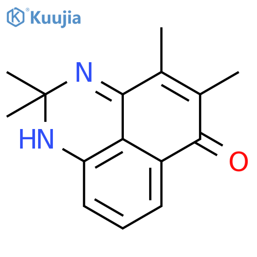 6H-Perimidin-6-one, 1,2-dihydro-2,2,4,5-tetramethyl- structure
