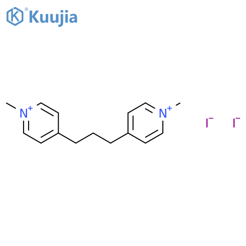 Pyridinium, 4,4'-(1,3-propanediyl)bis[1-methyl-, diiodide structure