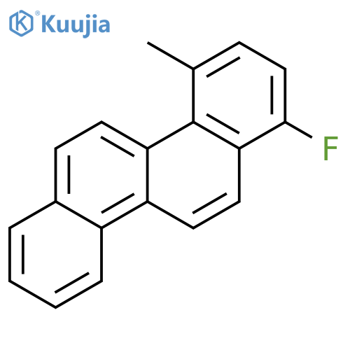 1-fluoro-4-methylchrysene structure