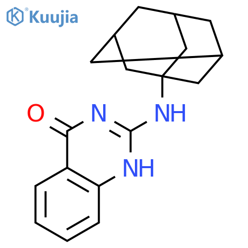 4(1H)-Quinazolinone, 2-(tricyclo[3.3.1.13,7]dec-1-ylamino)- structure