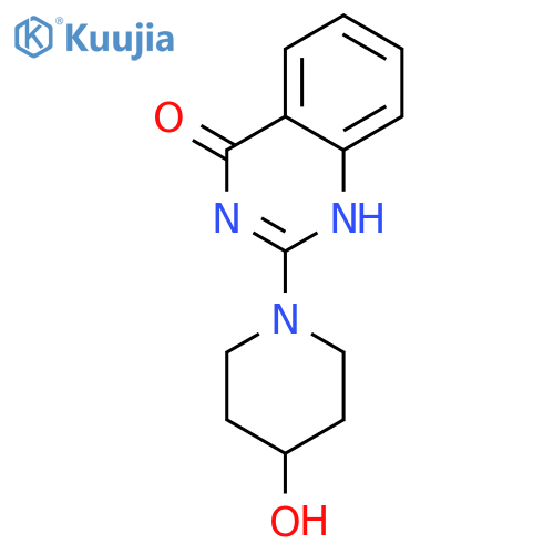 4(1H)-Quinazolinone, 2-(4-hydroxy-1-piperidinyl)- structure