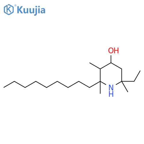 4-Piperidinol, 6-ethyl-2,3,6-trimethyl-2-nonyl- structure