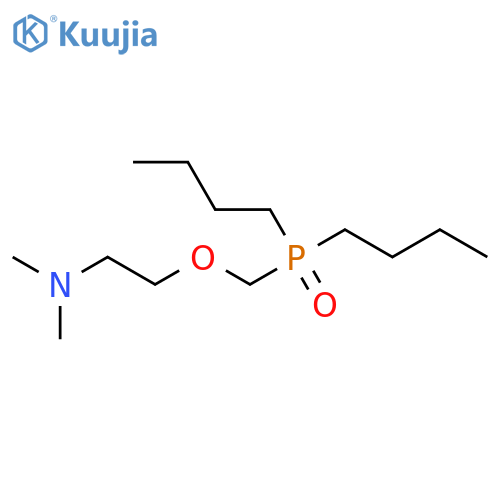 Ethanamine, 2-[(dibutylphosphinyl)methoxy]-N,N-dimethyl- structure