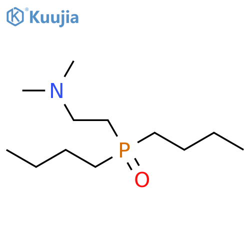 Ethanamine, 2-(dibutylphosphinyl)-N,N-dimethyl- structure