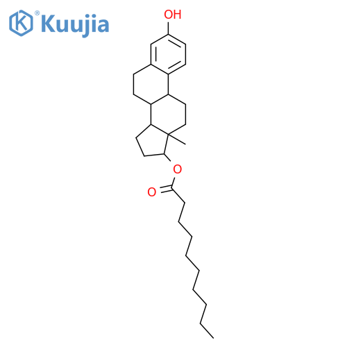 estradiol-17 beta-decanoate structure