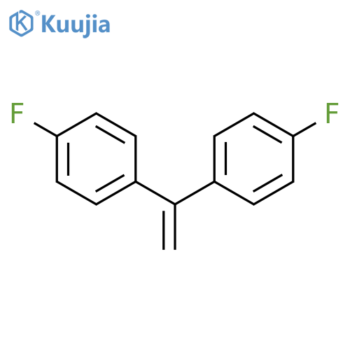 Benzene, 1,1'-ethenylidenebis[4-fluoro- structure