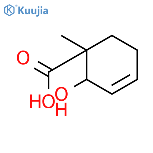 3-CYCLOHEXENE-1-CARBOXYLIC ACID, 2-HYDROXY-1-METHYL- structure