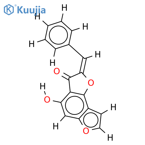 4-Hydroxyfurano(6,7:2'',3'')aurone structure