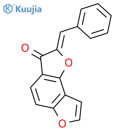 2-(Phenylmethylene)benzo[1,2-b:3,4-b']difuran-3(2H)-one structure