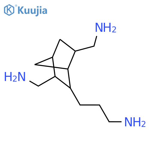 BICYCLO[2.2.1]HEPTANE-2,5-DIMETHANAMINE, 3-(3-AMINOPROPYL)- structure