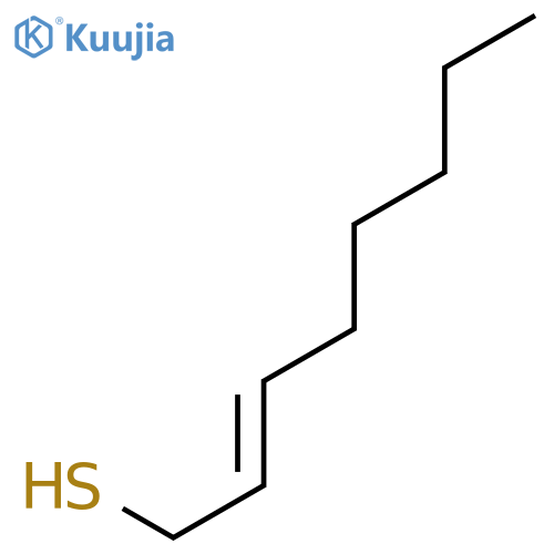 2-Octene-1-thiol structure