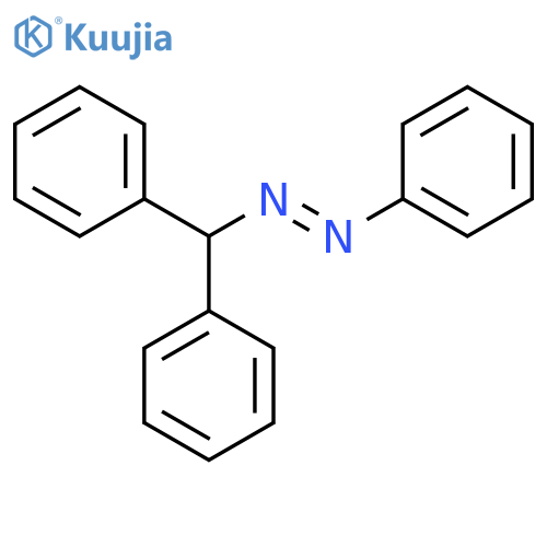 Diazene,1-(diphenylmethyl)-2-phenyl- structure