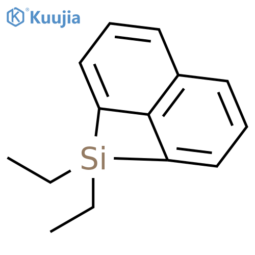 1H-Naphtho[1,8-bc]silete, 1,1-diethyl- structure