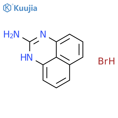 1H-PERIMIDIN-2-AMINE, HYDROBROMIDE structure