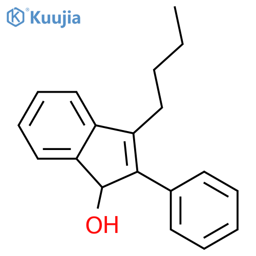 1H-INDEN-1-OL, 3-BUTYL-2-PHENYL- structure