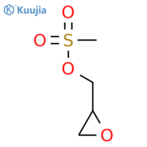 2-Oxiranemethanol,2-methanesulfonate structure