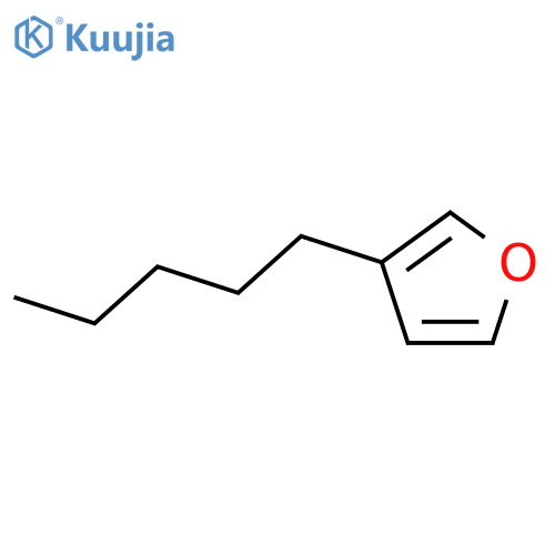 3-pentylfuran structure