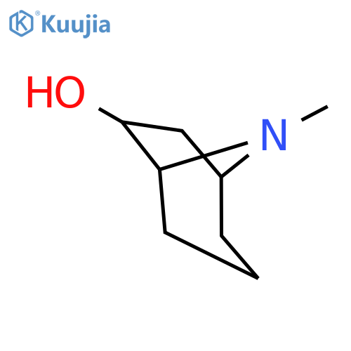 8-methyl-8-Azabicyclo[3.2.1]octan-6-ol structure