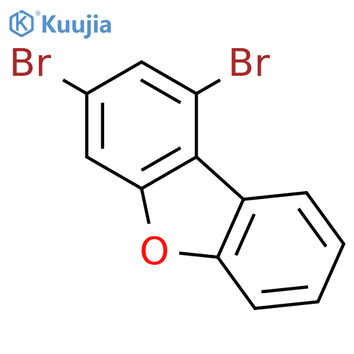 Dibenzofuran, 1,3-dibromo- structure