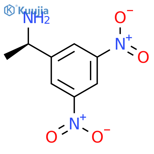 Benzenemethanamine, a-methyl-3,5-dinitro-,(aR)- structure