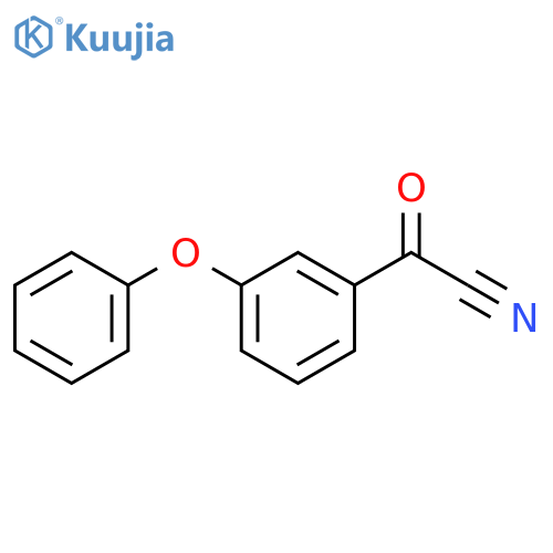 3-Phenoxybenzoyl Cyanide structure