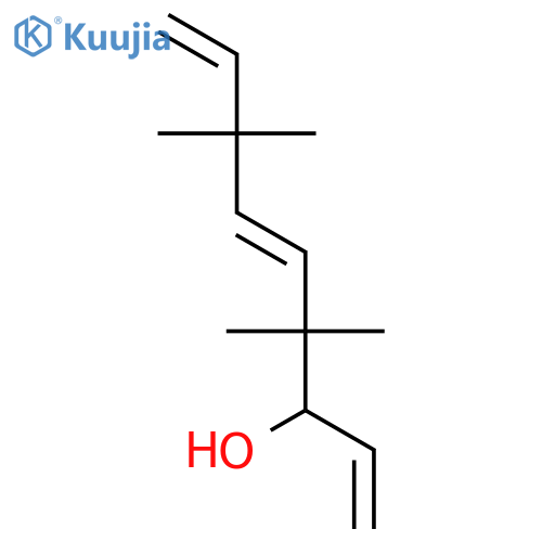 1,5,8-Nonatrien-3-ol, 4,4,7,7-tetramethyl- structure