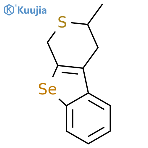 1H-[1]BENZOSELENOPHENO[2,3-C]THIOPYRAN, 3,4-DIHYDRO-3-METHYL- structure