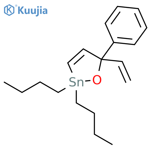 1,2-Oxastannole, 2,2-dibutyl-5-ethenyl-2,5-dihydro-5-phenyl- structure