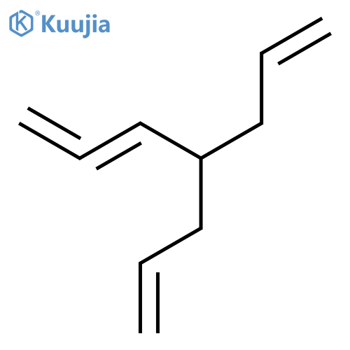 1,2,6-Heptatriene, 4-(2-propenyl)- structure