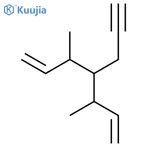1,6-Heptadiene, 3,5-dimethyl-4-(2-propynyl)- structure