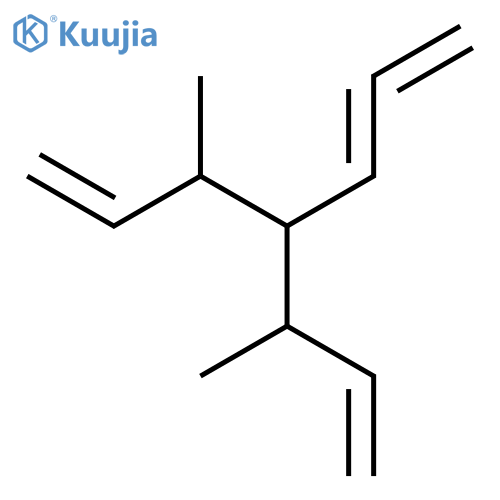 1,2,6-Heptatriene, 5-methyl-4-(1-methyl-2-propenyl)- structure