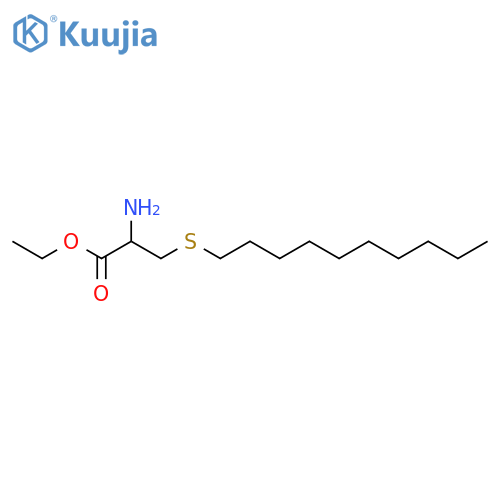 ethyl S-decylcysteinate structure