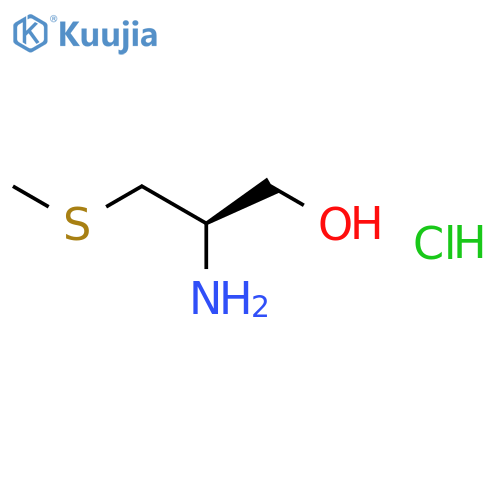 1-PROPANOL, 2-AMINO-3-(METHYLTHIO)-, HYDROCHLORIDE, (R)- structure