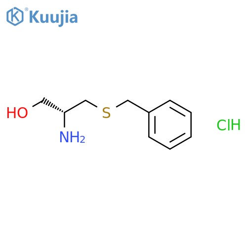 1-Propanol, 2-amino-3-[(phenylmethyl)thio]-, hydrochloride, (R)- structure