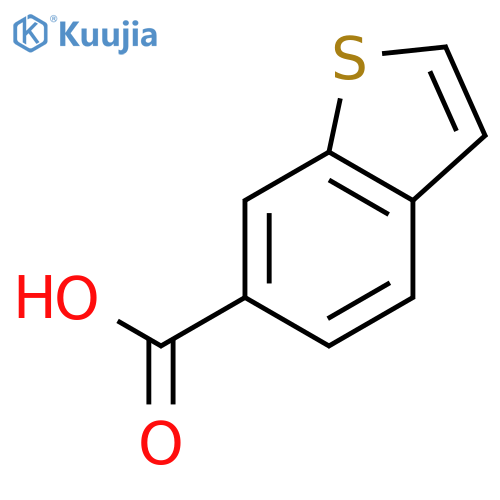 Benzobthiophene-6-carboxylic Acid structure