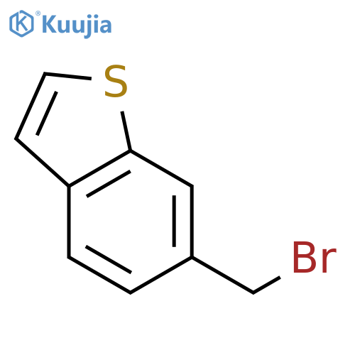 Benzo[b]thiophene,6-(bromomethyl)- structure